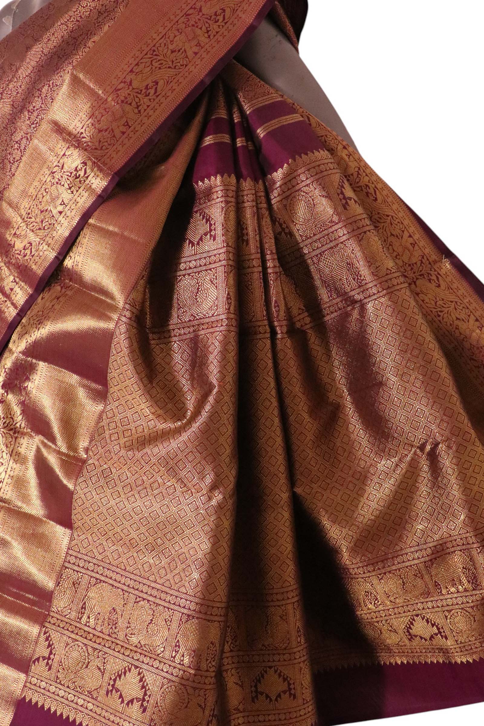 Pure Bridal Wedding Kanjeevaram Silk Saree AL210127
